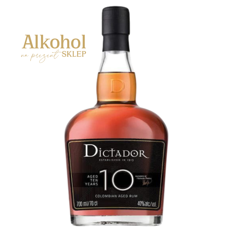 Dictador 10YO to luksusowy rum, który zaoferuje Ci niezapomniany smak i aromat.