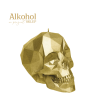ŚWIECA SKULL LOW POLY BIG/SMALL (WYBIERZ KOLOR I ROZMIAR)