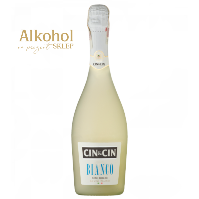 Etykieta na Cin&Cin Moscato Spumante może być wykorzystana jako narzędzie marketingowe dla firm.