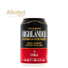 Gotowy drink, który łączy ze sobą whisky Highlander oraz Coca Colę.