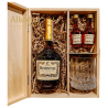 ZESTAW KONIAK HENNESSY VS 0.5L +  2 x KONIAK HENNESSY VS MINI + SZKLANKA