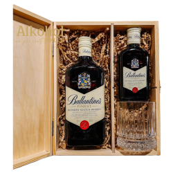 ZESTAW WHISKY BALLANTINE'S FINEST 0.7L + BALLANTINE'S FINEST MINI + SZKLANKA