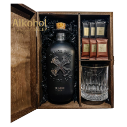 ZESTAW RUM BUMBU XO 0.7L + CZEKOLADKI + SZKLANKA