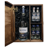 ZESTAW WÓDKA BIAŁY BOCIAN 0.5L + 2 x ŻUBRÓWKA BIAŁA MINI + 2 x WÓDKA FINLANDIA CLASSIC MINI