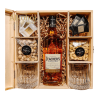ZESTAW WHISKY TEACHER'S HIGHLAND CREAM 0.7L + CZEKOLADKI + PISTACJE + NERKOWCE + 2 SZKLANKI