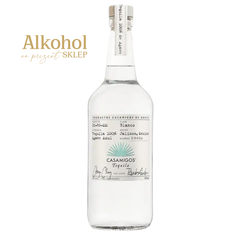 Tequila Casamigos jest marką tequili założoną przez George'a Clooneya.