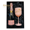 ZESTAW SZAMPAN MOËT & CHANDON ROSE IMPERIAL 0.75L + KIELISZEK MOËT & CHANDON