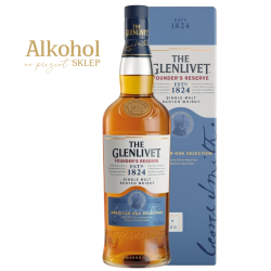 WHISKY THE GLENLIVET FOUNDER'S RESERVE 0.7L + OPAKOWANIE