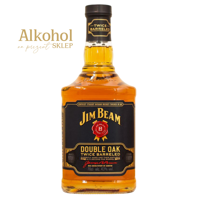 WHISKEY JIM BEAM DOUBLE OAK 0.7L