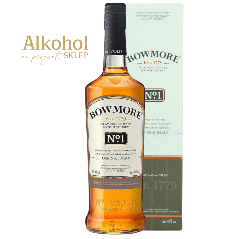 WHISKY BOWMORE NO. 1 0.7L + OPAKOWANIE