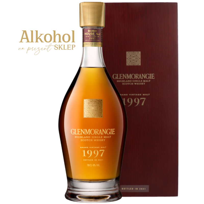 WHISKY GLENMORANGIE GRAND VINTAGE 1997 0.7L + OPAKOWANIE
