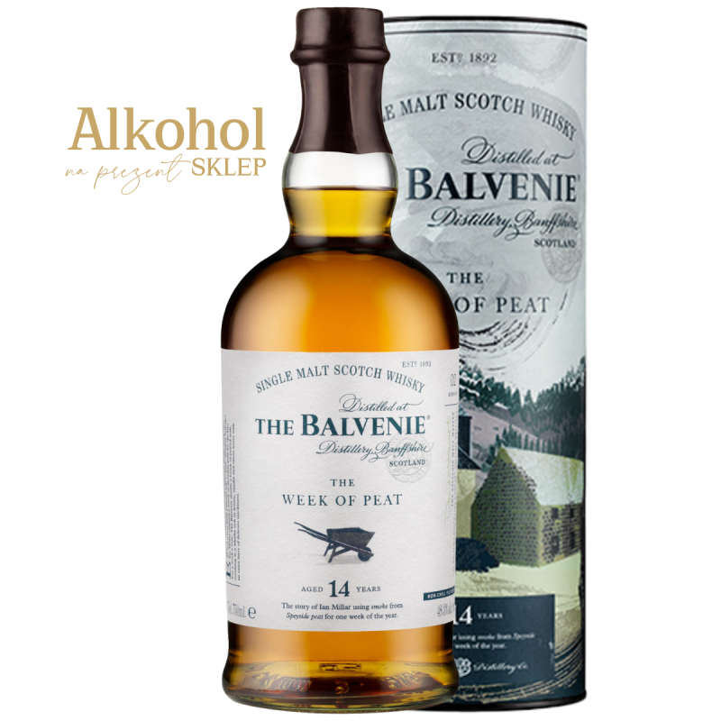 WHISKY BALVENIE 14YO WEEK OF PEAT 0.7L + OPAKOWANIE
