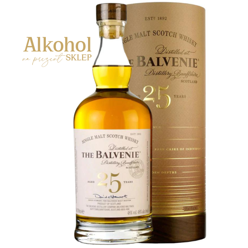 WHISKY BALVENIE 25YO 0.7L + OPAKOWANIE