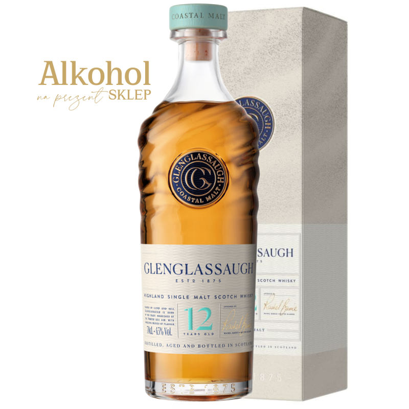 WHISKY GLENGLASSAUGH 12YO 0.7L + OPAKOWANIE