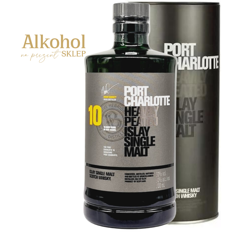 WHISKY PORT CHARLOTTE 10YO 0.7L + OPAKOWANIE