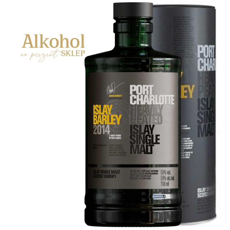 WHISKY PORT CHARLOTTE ISLAY BARLEY 0.7L + OPAKOWANIE