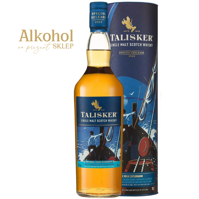 WHISKY TALISKER NAD THE WILD EXPLORADOR SRE 24 0.7L + OPAKOWANIE