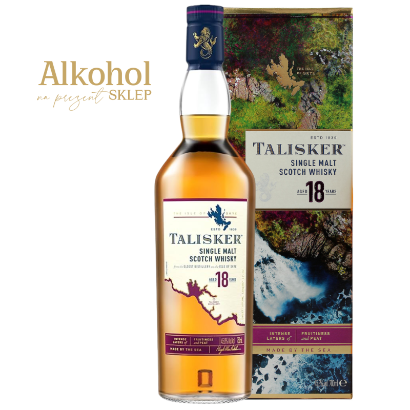 WHISKY TALISKER 18YO 0.7L + OPAKOWANIE