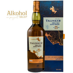 WHISKY TALISKER 25YO 0.7L + OPAKOWANIE