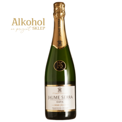 WINO MUSUJĄCE CAVA JAUME SERRA SEMI SECO 0.75L