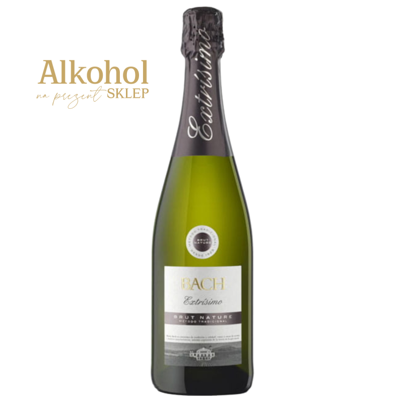 WINO MUSUJĄCE GRAN BACH CAVA NATURE BRUT 0.75L