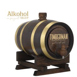 WHISKY TIMBERMAN 3YO BECZKA 1L