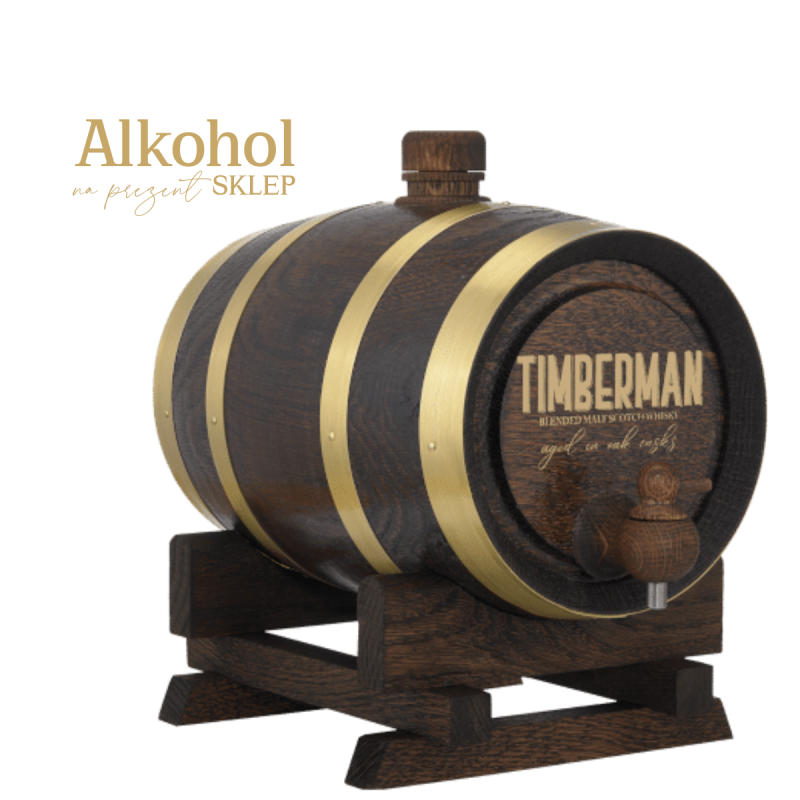 WHISKY TIMBERMAN 3YO BECZKA 1L