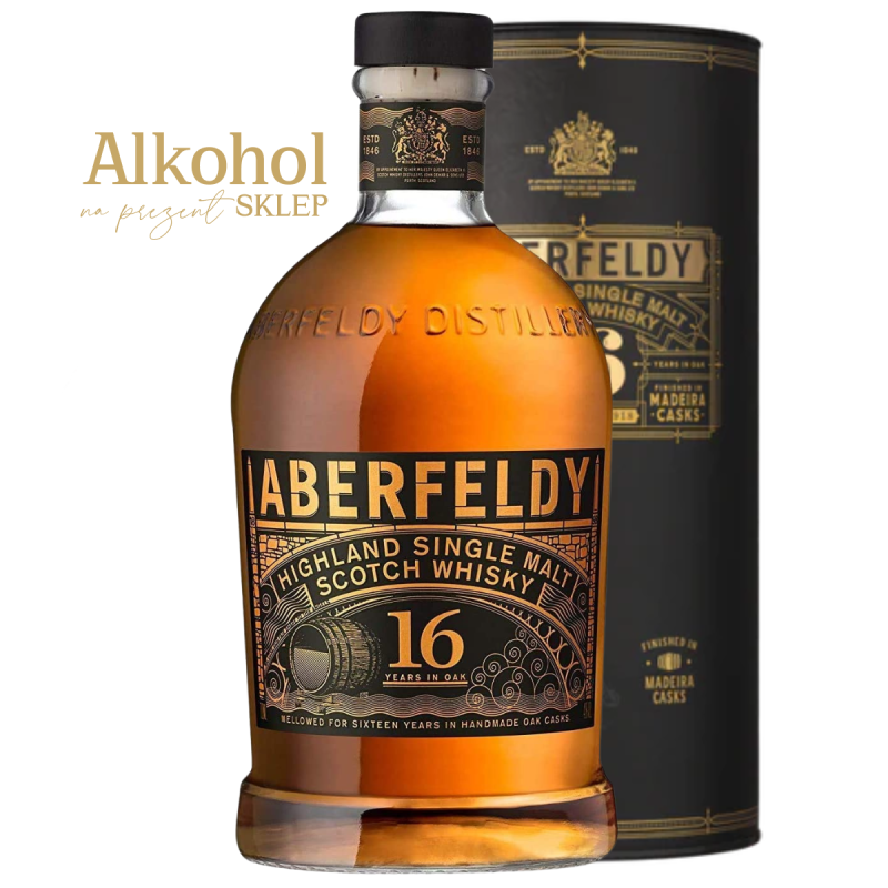 WHISKY ABERLFELDY 16YO 0.7L + OPAKOWANIE