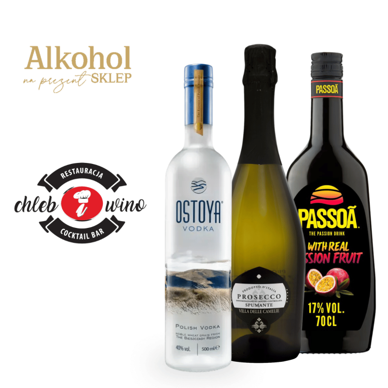 PAKIET PORNSTAR MARTINI - BESTSELLERY CHLEB I WINO