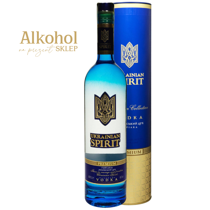 WÓDKA UKRAINIAN SPIRIT 0.7L + OPAKOWANIE