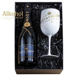 ZESTAW SZAMPAN MOËT & CHANDON NECTAR IMPERIAL 0.75L + KIELISZEK MOËT & CHANDON