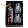 ZESTAW WHISKY JOHNNIE WALKER BLACK LABEL 0.7L + 2 SZKLANKI