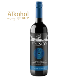 WINO FRESCO CZERWONE PÓŁWYTRAWNE 0.75L