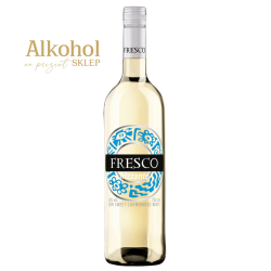 WINO MUSUJĄCE FRESCO FRIZZANTE BIAŁE PÓŁSŁODKIE 0.75L