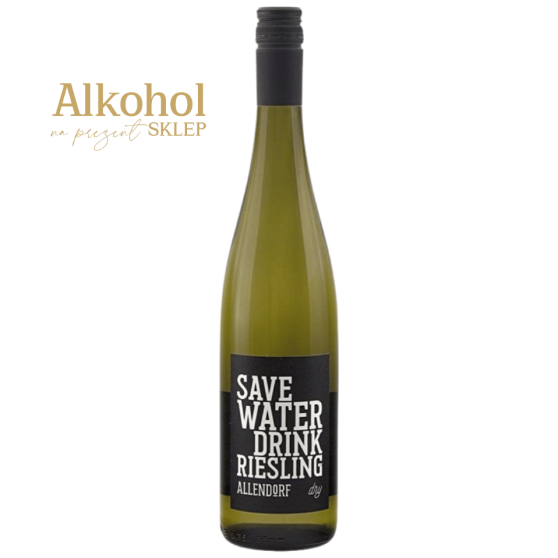 WINO SAVE WATER DRINK RIESLING 0.75L