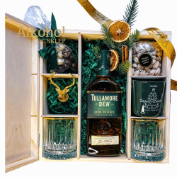 DUŻY ZESTAW ŚWIĄTECZNY Z WHISKEY TULLAMORE DEW