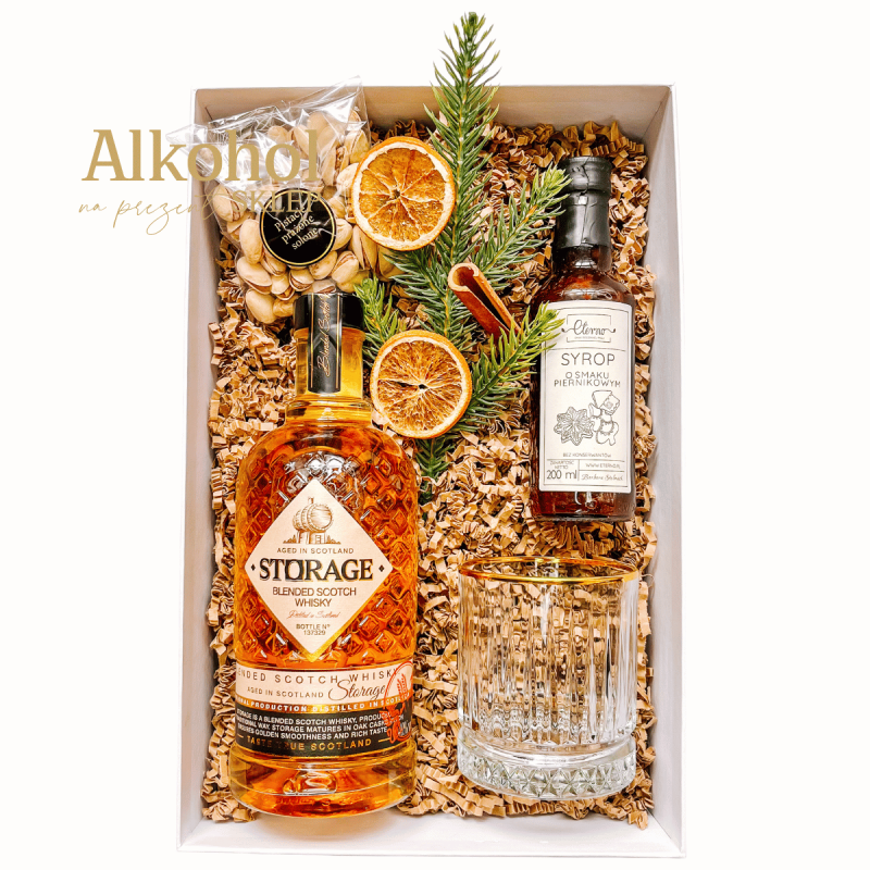 ZESTAW ŚWIĄTECZNY Z WHISKY STORAGE
