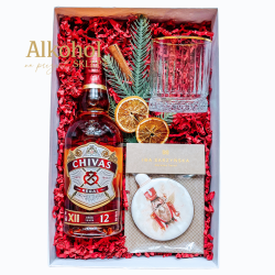 ZESTAW ŚWIĄTECZNY Z WHISKY CHIVAS REGAL XII