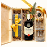 DUŻY ZESTAW ŚWIĄTECZNY Z WHISKY BALLANTINE'S