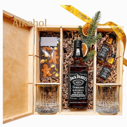 DUŻY ZESTAW ŚWIĄTECZNY WHISKEY JACK DANIEL'S