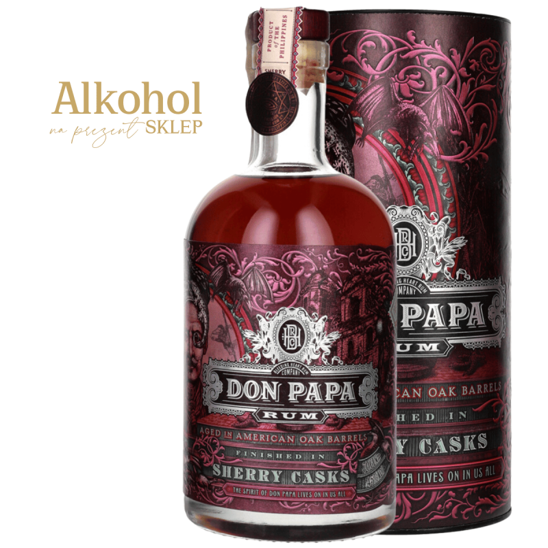RUM DON PAPA SHERRY CASK 0.7L + OPAKOWANIE