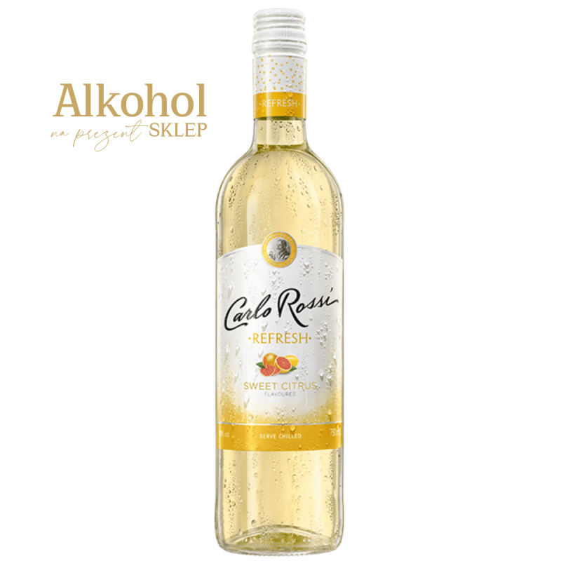 WINO CARLO ROSSI REFRESH SWEET CITRUS 0.75L