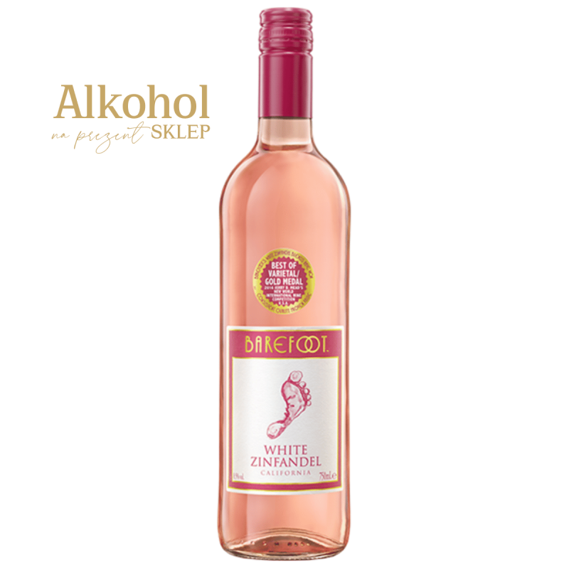 WINO BAREFOOT WHITE ZINFANDEL 0.75L