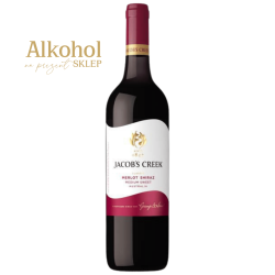 WINO JACOB'S CREEK MERLOT SHIRAZ 0.75L