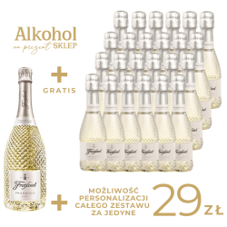 PAKIET MAXI NA WIECZÓR PANIEŃSKI - FREIXENET PROSECCO MINI + DUŻA BUTELKA gratis