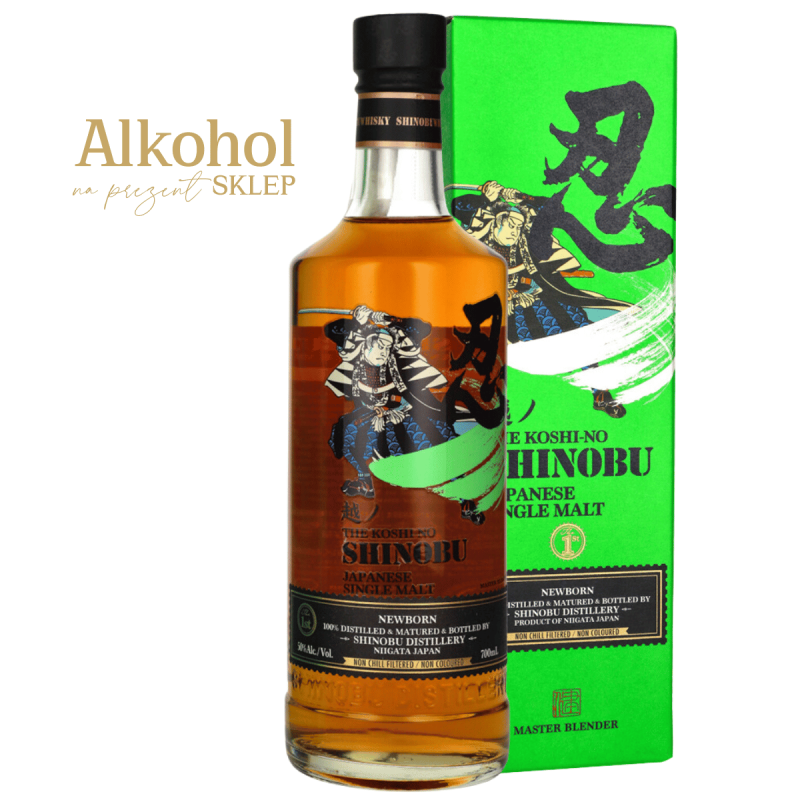 WHISKY SHINOBU SM NEWBORN 0.7L + OPAKOWANIE