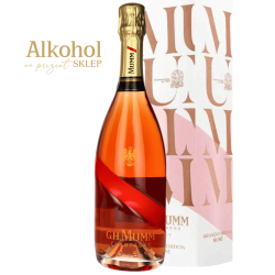 SZAMPAN G.H. MUMM BRUT GRAND CORDON ROSE 0.75L + OPAKOWANIE
