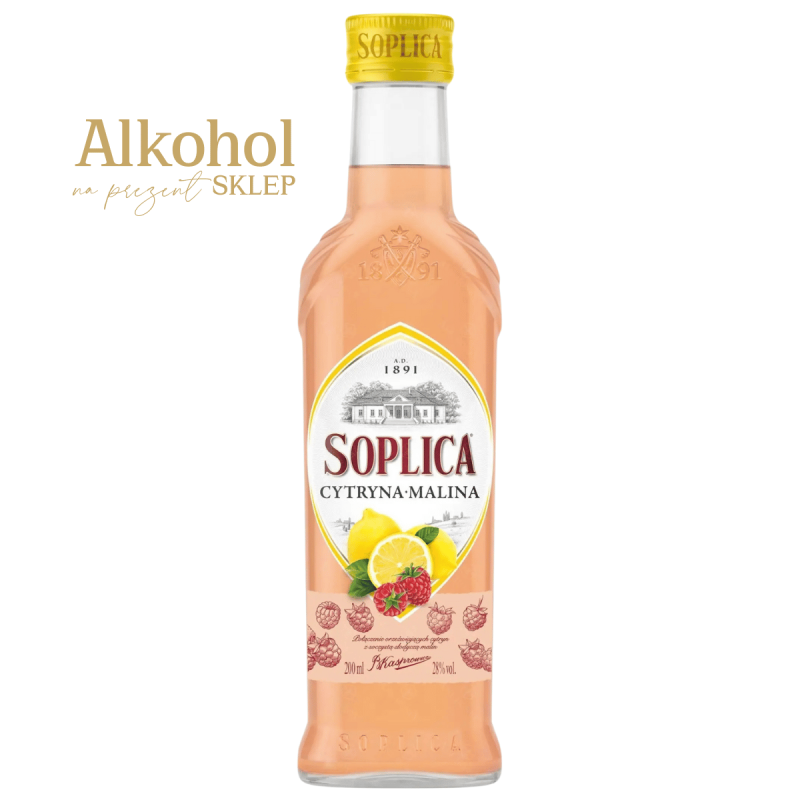 NALEWKA SOPLICA CYTRYNA-MALINA 200ML