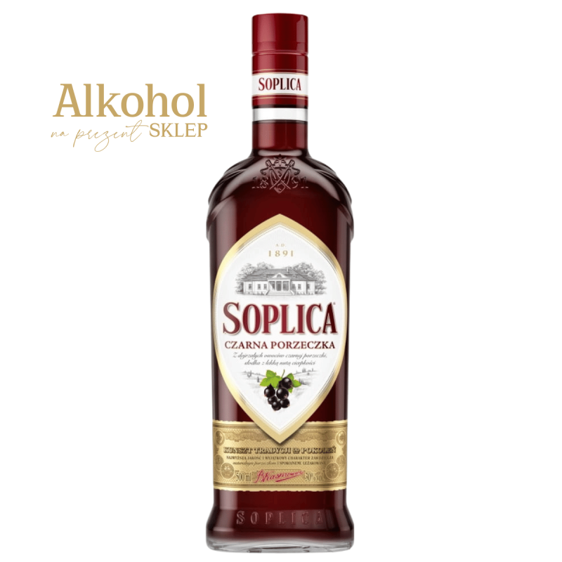 NALEWKA SOPLICA CZARNA PORZECZKA 0.5L