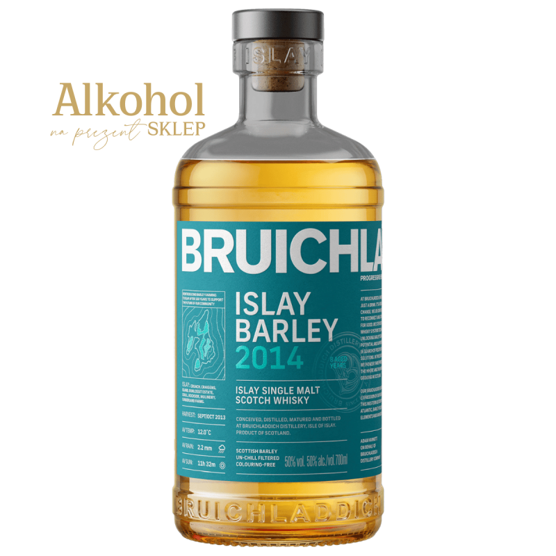 WHISKY BRUICHLADDICH ISLAY BARLEY 2014 0.7L